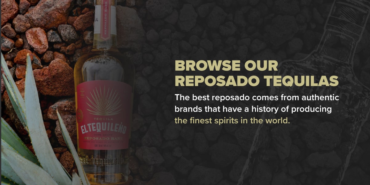 browse sip tequila's reposado tequilas