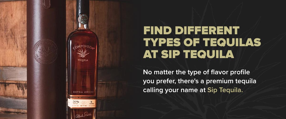 find different types of tequila at sip tequila