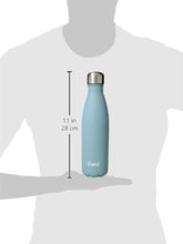 Load image into Gallery viewer, S&#39;well AQST-17-A17 Vacuum Insulated Double Wall Stainless Steel Bottle, 17 oz, Aquamarine