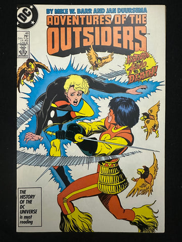 Adventures of the Outsiders # 46 NM (9.4)