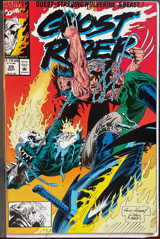 Ghost Rider # 29 Vol. 2 NM (9.4)