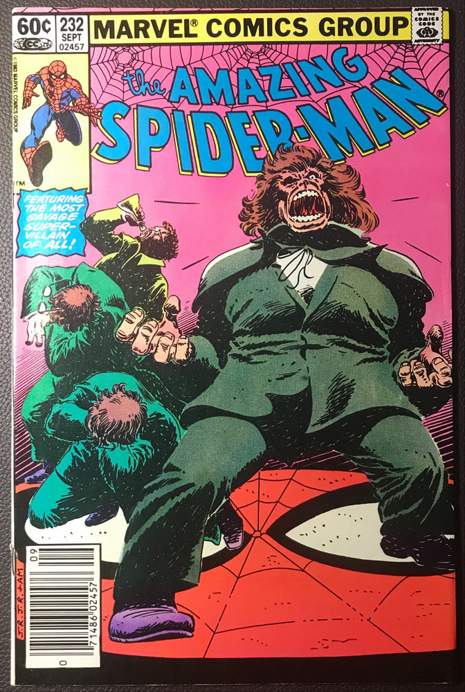 Amazing Spider-Man #232 Newsstand Variant VF (8.0)