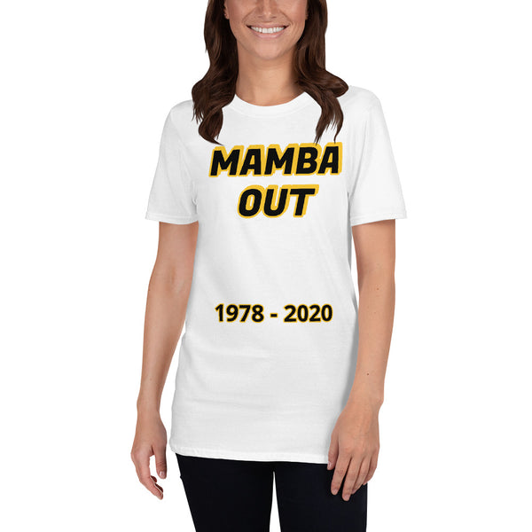 mamba out tee shirts