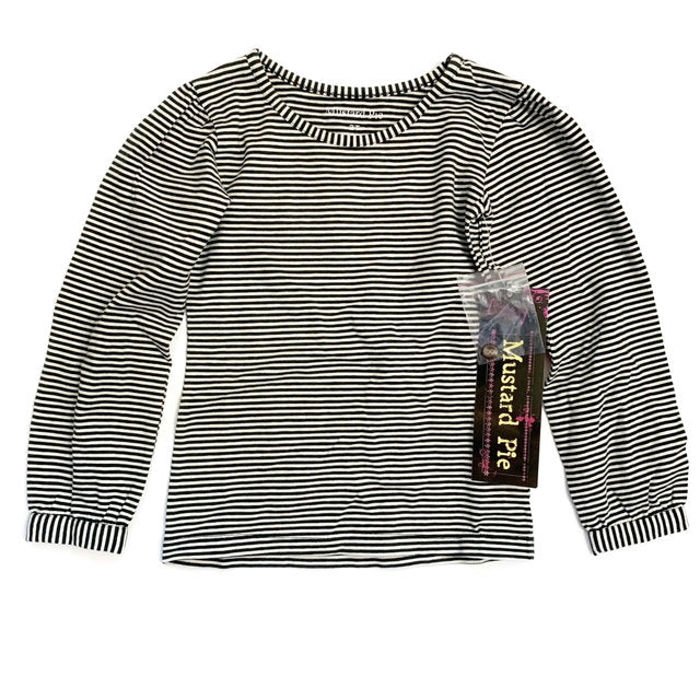 Mustard Pie Black Stripe Nelly Top