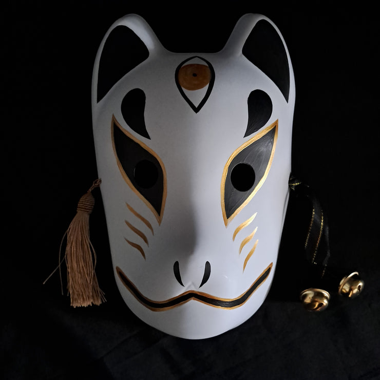 Kitsune mask kitsune mask - golden eye foxtume