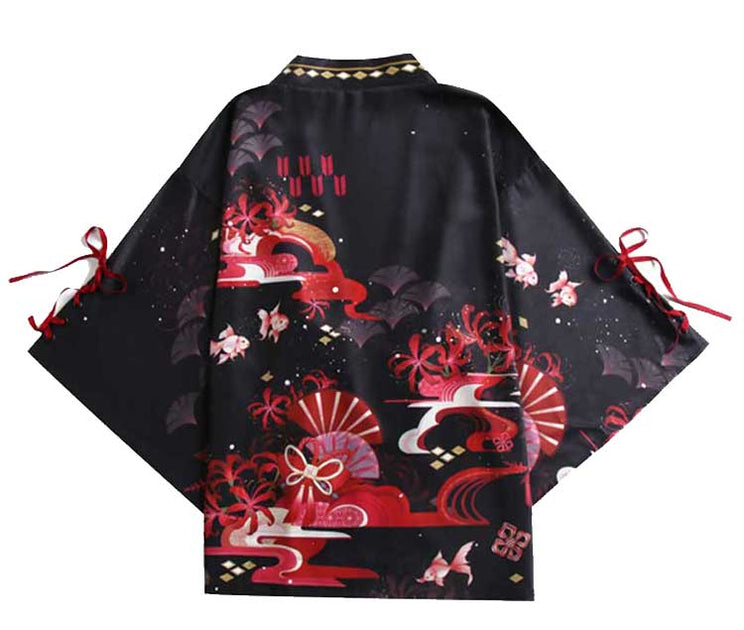 Goldfish Gothic Kimono Cardigan | Foxtume