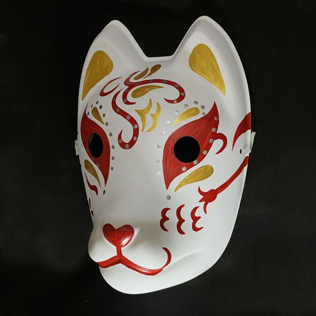 Kitsune mask kitsune mask - red comet foxtume