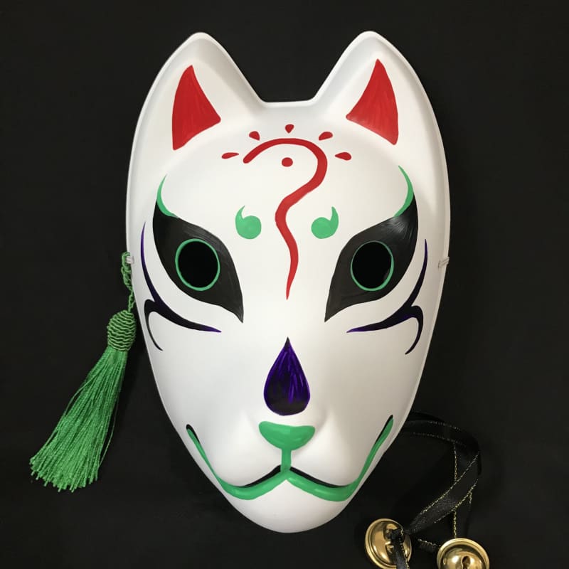 Kitsune Mask Kitsune Mask - Red Curse Foxtume