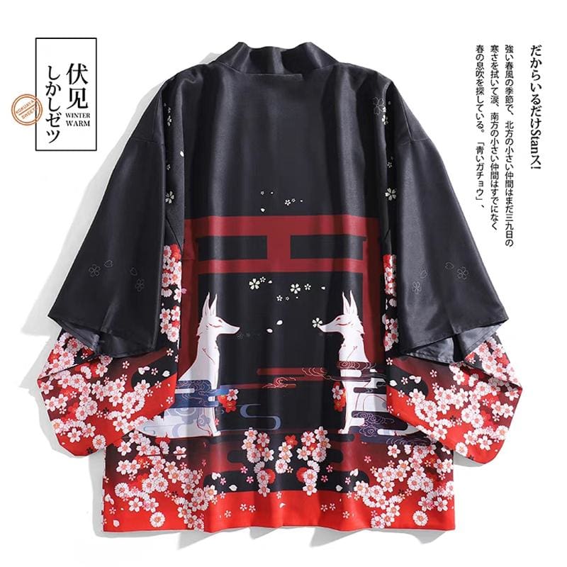 Kimono Cardigan - Foxtume - Akatsuki