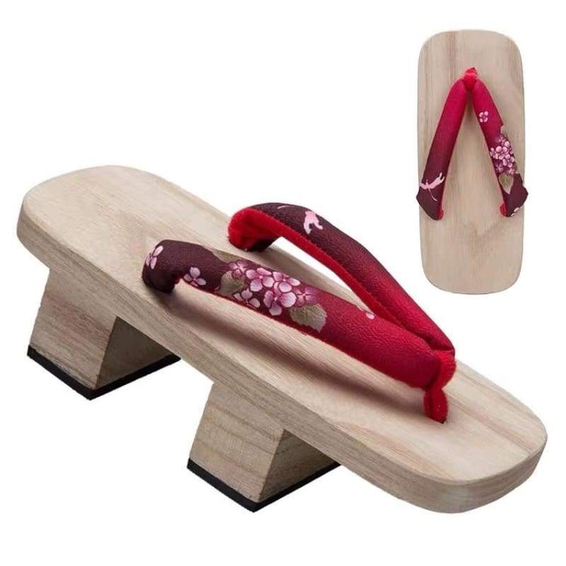 wooden sandals