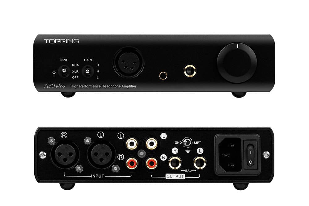 TOPPING A30 PRO Hi-Res Audio Class A Incredible Power NFCA Headphone  Amplifier