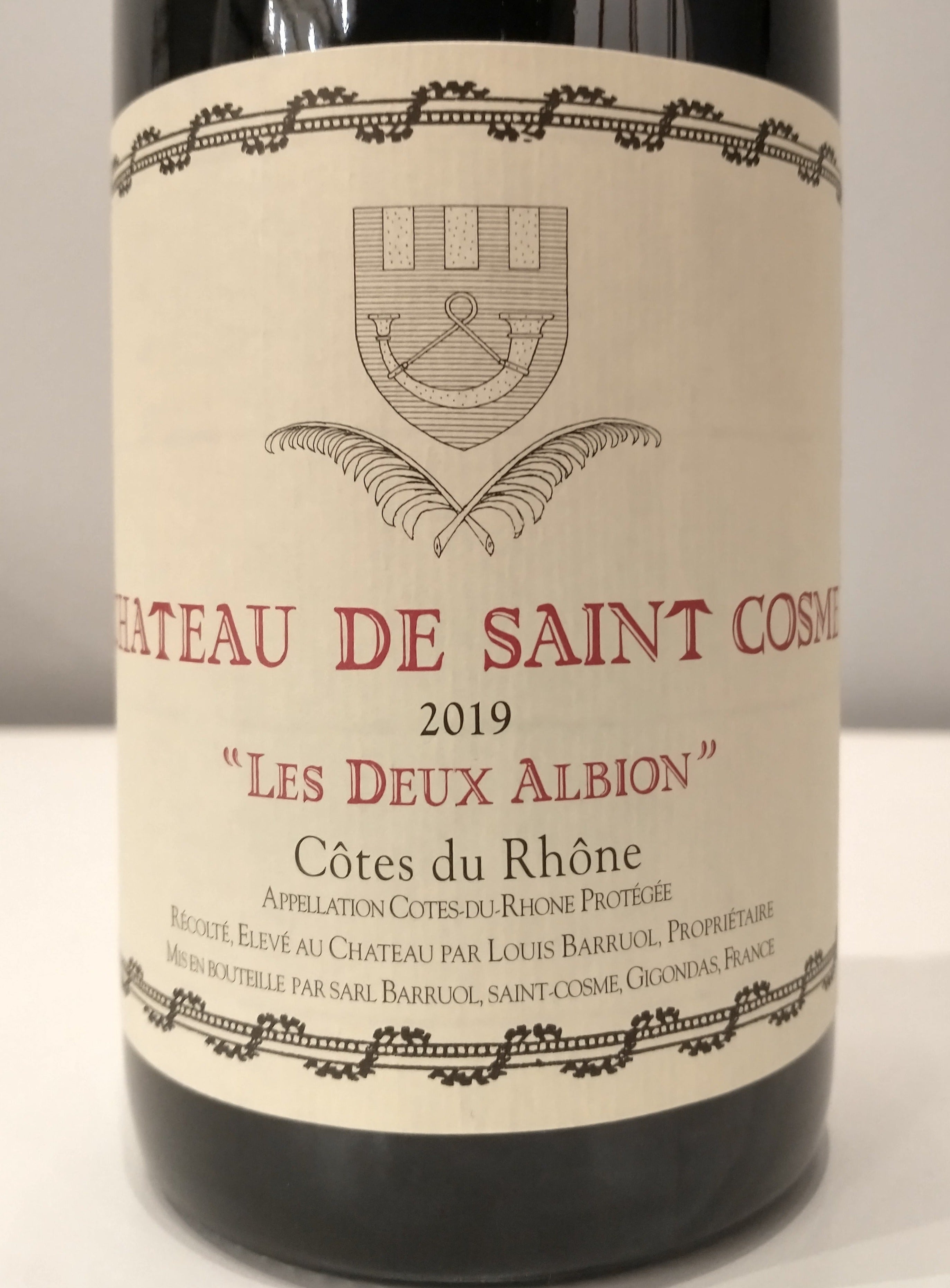Château de Saint Cosme Deux Albion" - Côtes du Rhône Red Blend – The Wine Feed