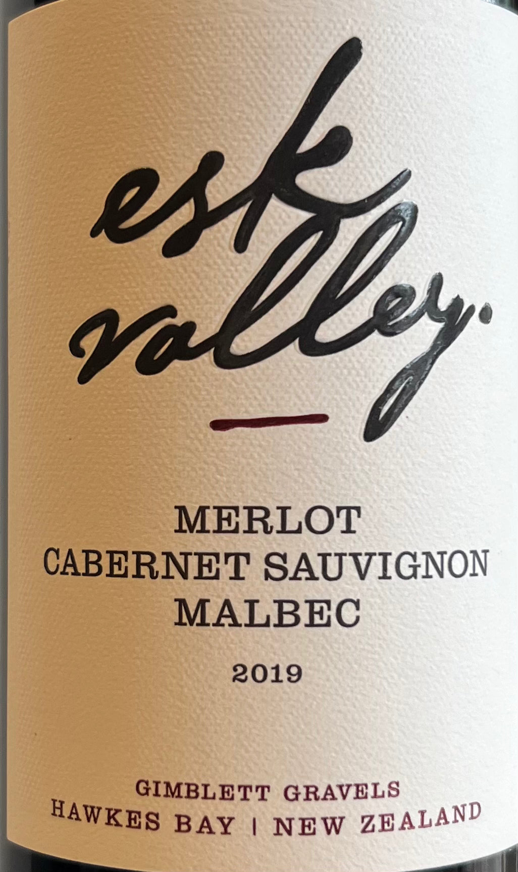 Esk Valley 'Gimblett Gravels' - Merlot, Cabernet Sauvignon, Malbec