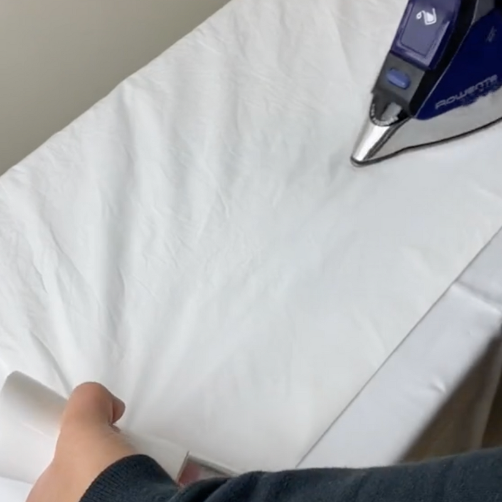 pure parima egyptian cotton sheets ironing hack