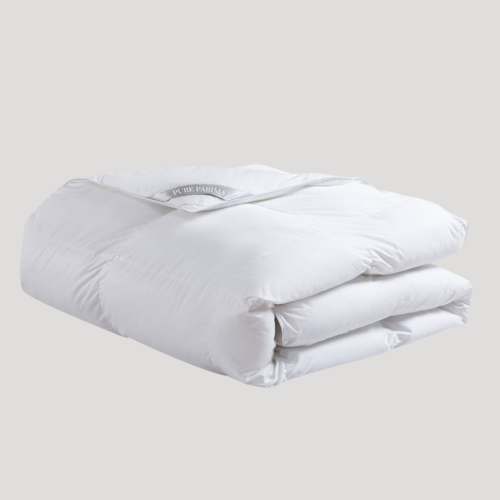 pure parima lightweight down alternative duvet