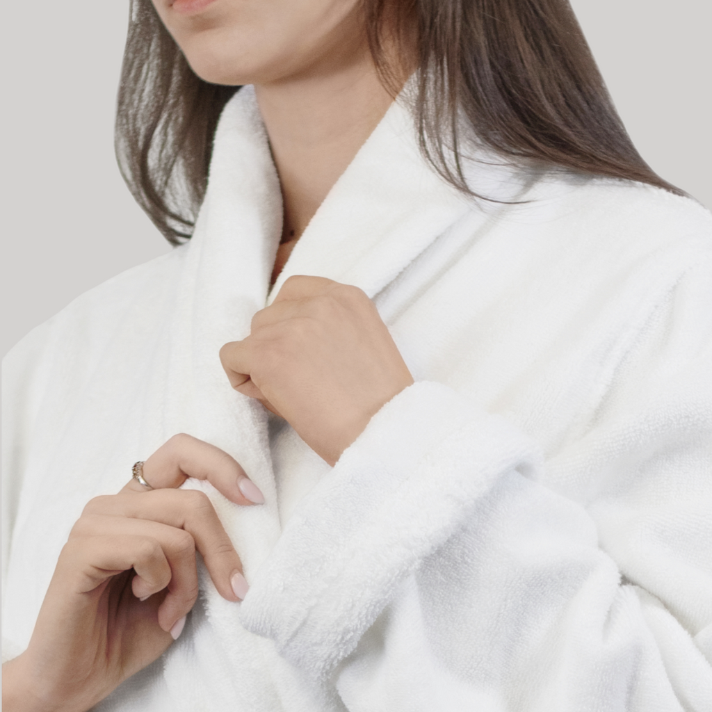 pure parima egyptian cotton robe