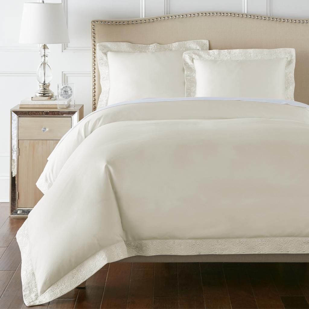 pure parima egyptian cotton duvet cover