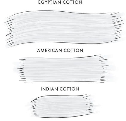 Pure Parima Certified Egyptian Cotton Fibers