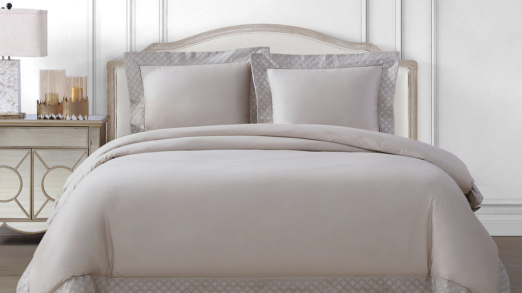 pure parima certified egyptian cotton duvet cover sateen