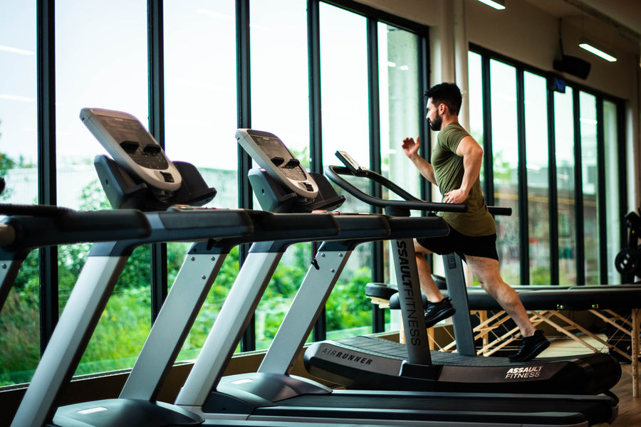 running treadmill fitness gym active health