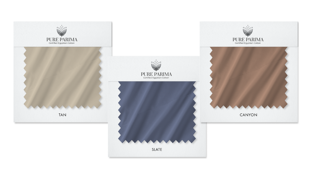 pure parima swatch cards