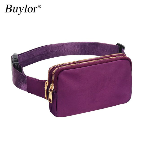 Buylor women&#39;s belt bags Fashion Waist Packs Designer Bum Bag Shoulder – 3000store