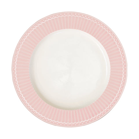 Ontbijtbord Alice pale pink