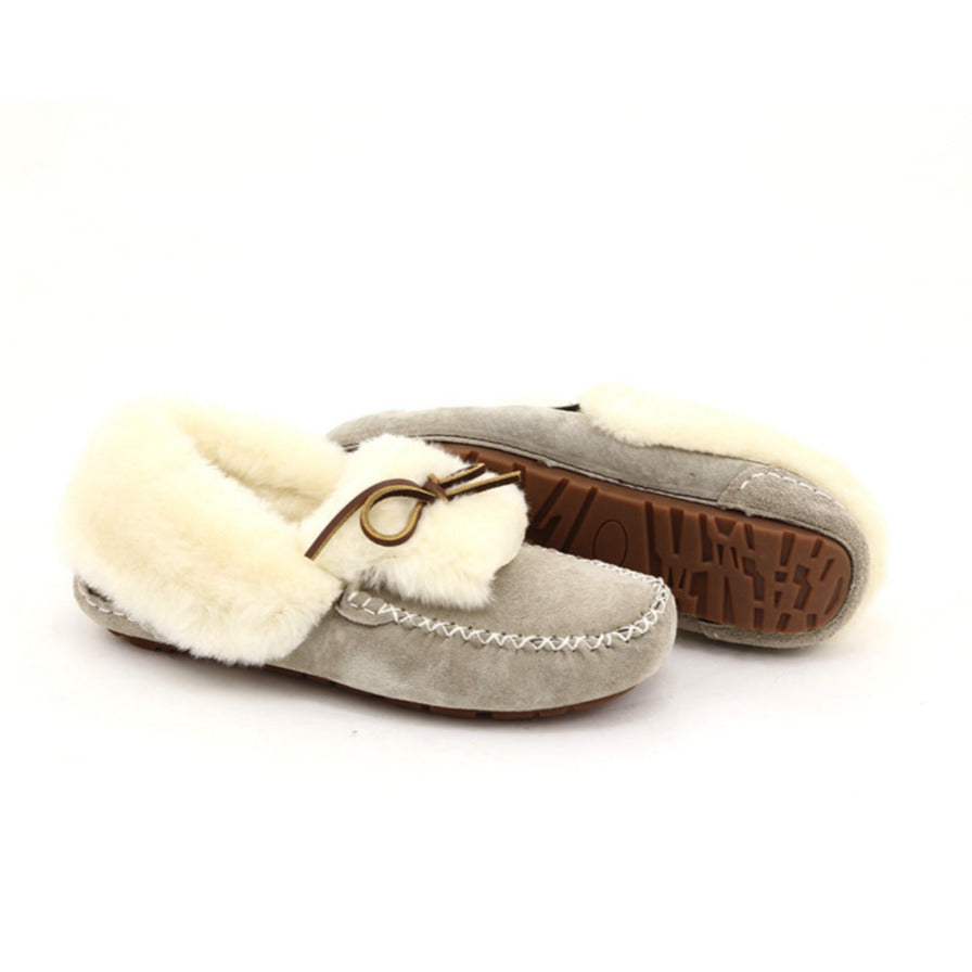 GaraTia Winter Vintage Boot Slippers Arctic Solid