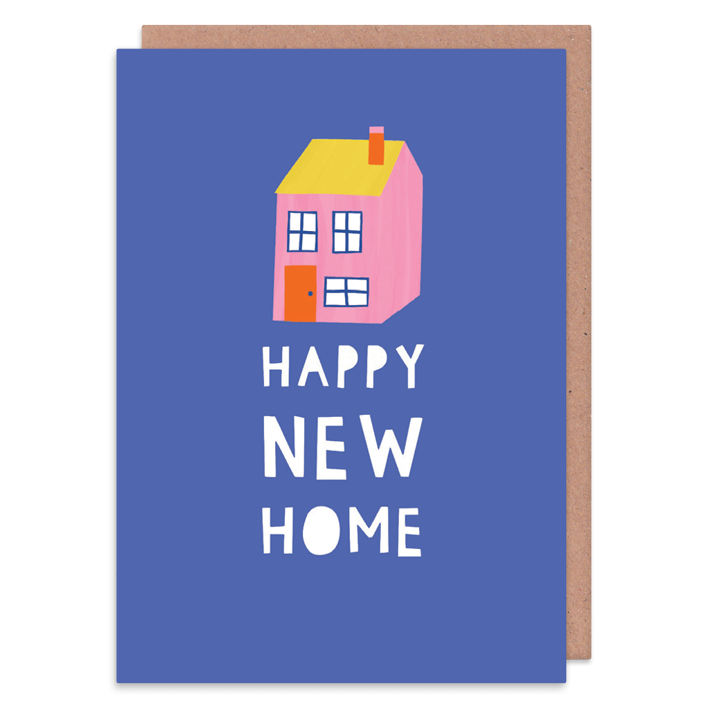 Cute Happy New Home Card | Whale & Bird