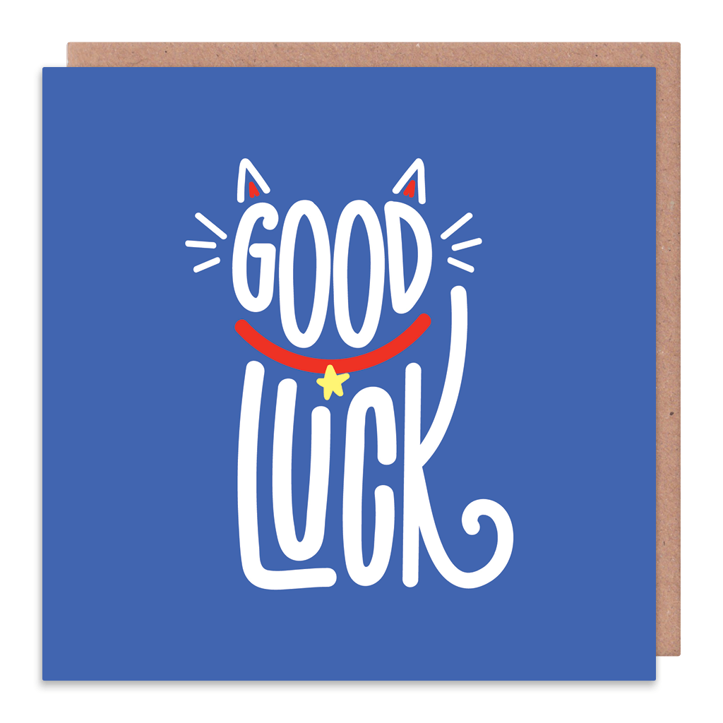 Good Luck Card