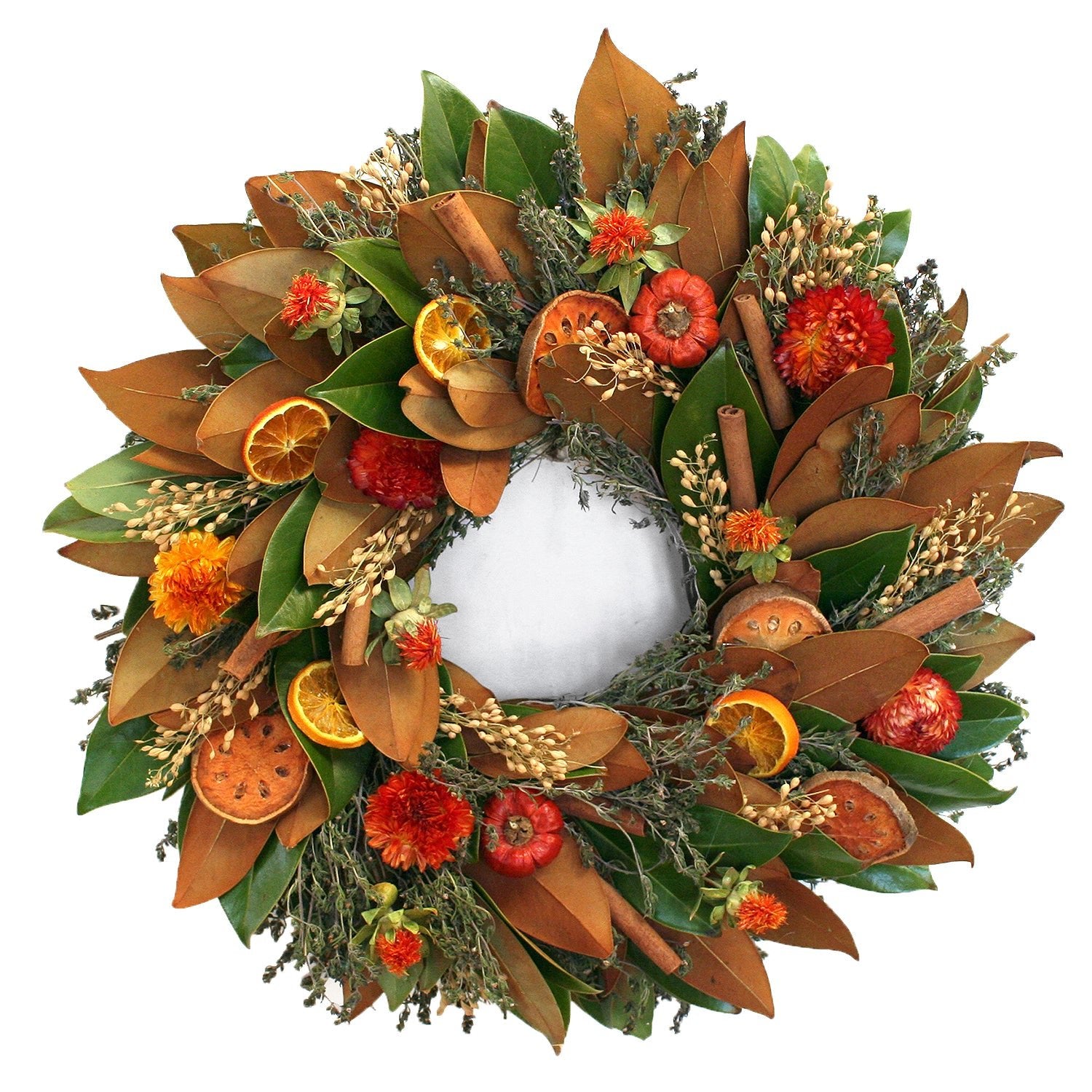 Magnolia Quince Wreath - Creekside Farms product image