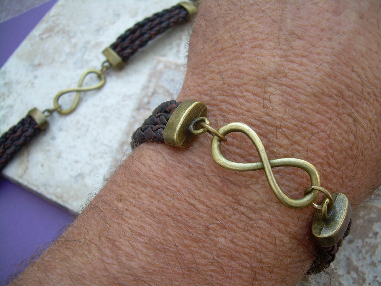 His and Hers Infinity Bracelets, Couples Bracelets, Couples Jewe