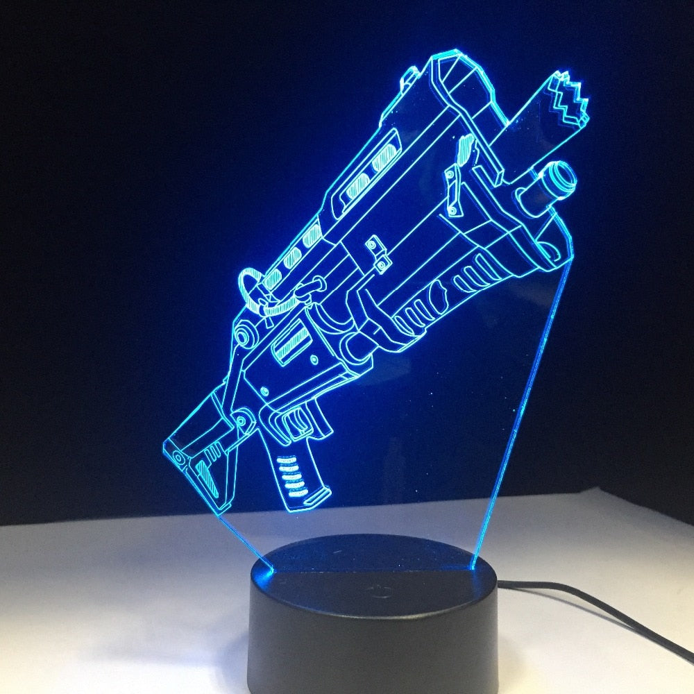 Tactical Shotgun LED Lamp Fortnite Action Figures