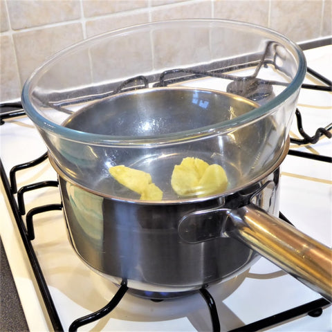 photo How To Melt Shea Butter In Double Boiler 3 ingredient natural night face lotion