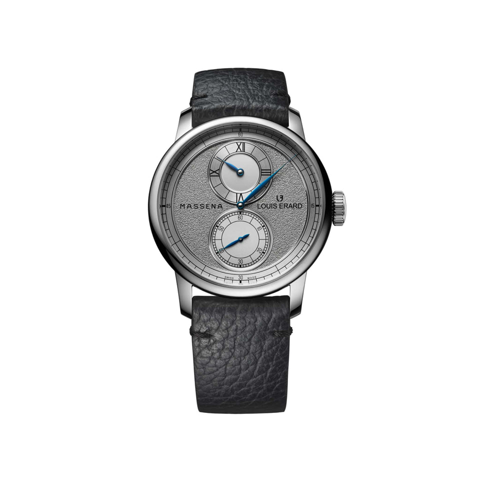 Louis Erard x Massena Lab Le Chronograph Monopoussoir Silver Watch