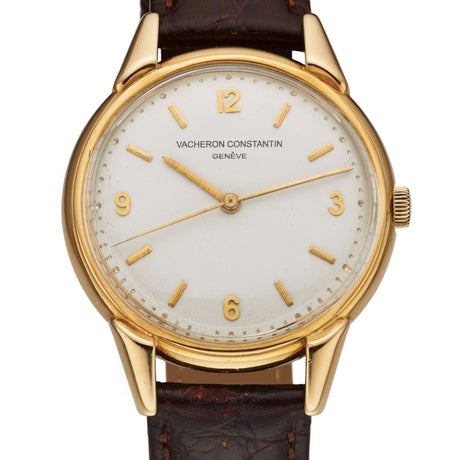 Vacheron Constantin Honeycomb dial yellow gold watch