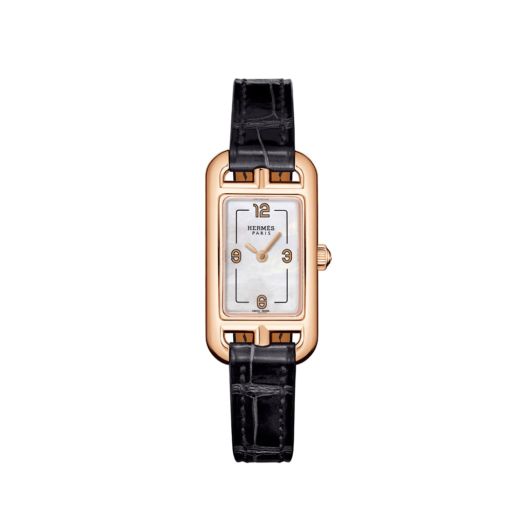 hermes gold watch