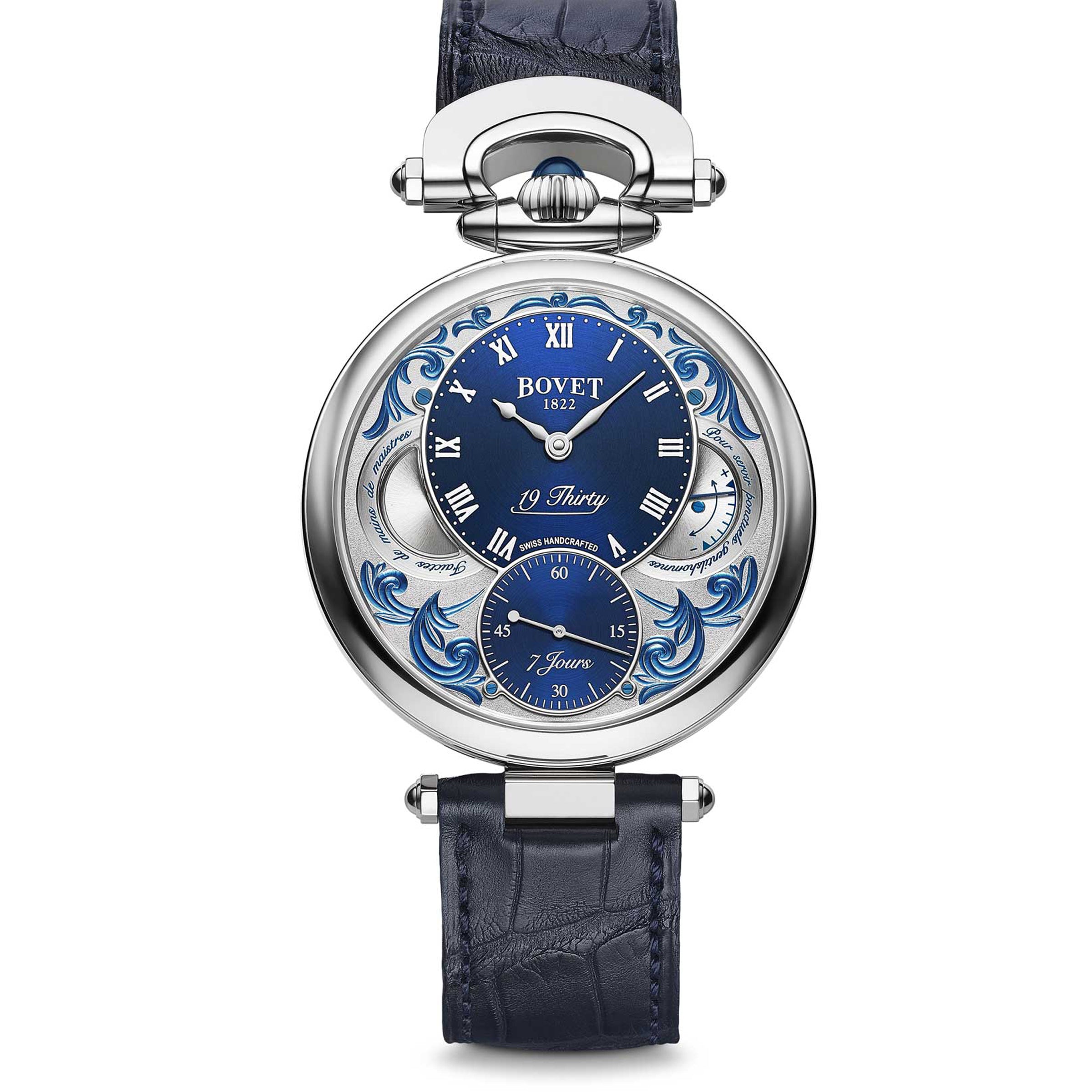 Bovet 19Thirty Fleurier in Blue Watch