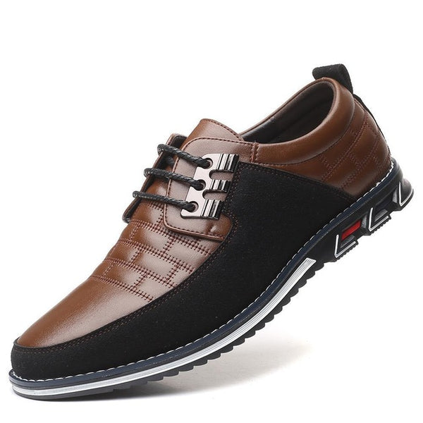 Invomall New Big Size Men's Oxfords Leather Shoes（Buy 2 Get 10% off, 3