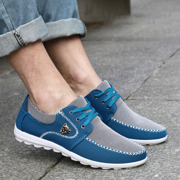 Shoes - Men's Comfortable Canvas Casual Shoes – Invomall
