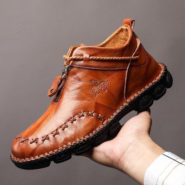 genuine leather boots