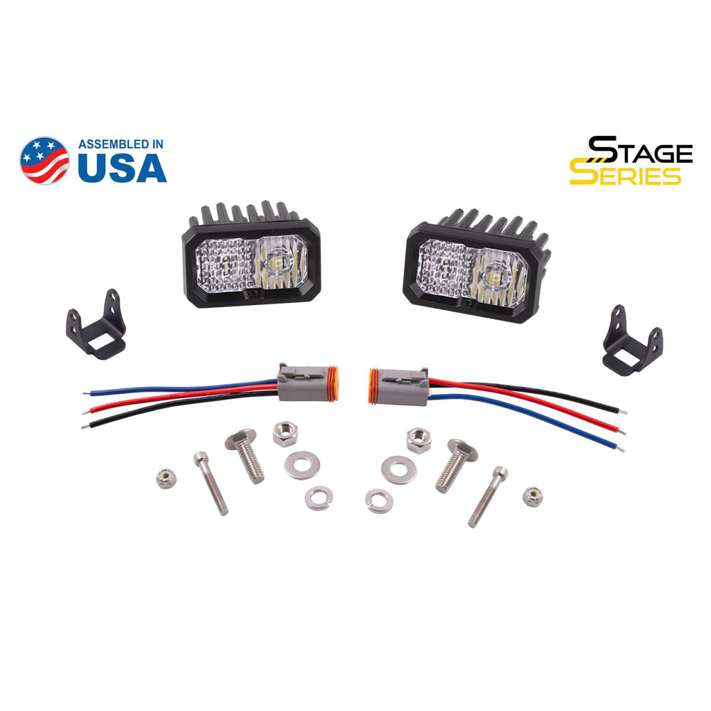 Diode Dynamics - SS3 SAE/DOT White Pro LED Pod (Pair)