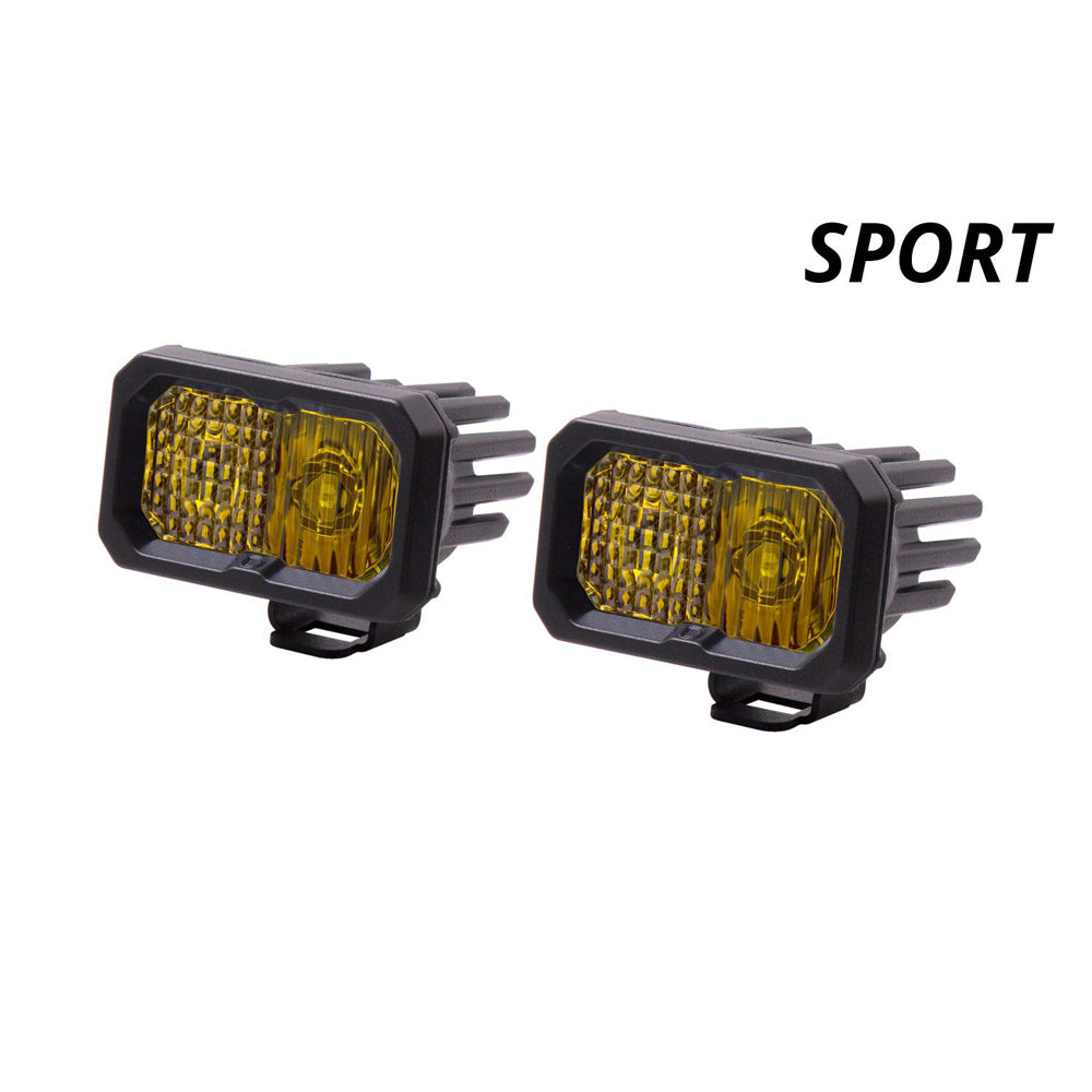 Diode Dynamics - SS3 SAE/DOT White Pro LED Pod (Pair)