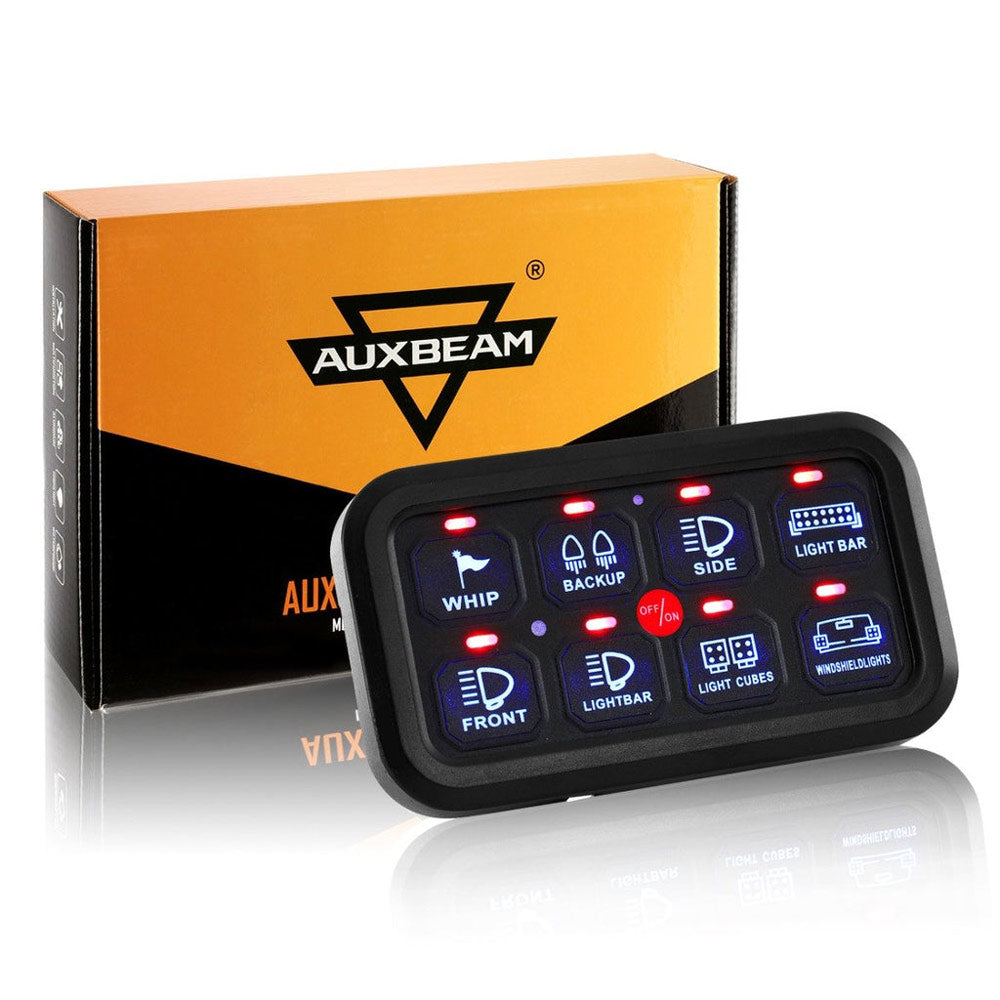 Auxbeam - AC-1200 RGB Switch Panel with App & Remote Control, Toggle/M