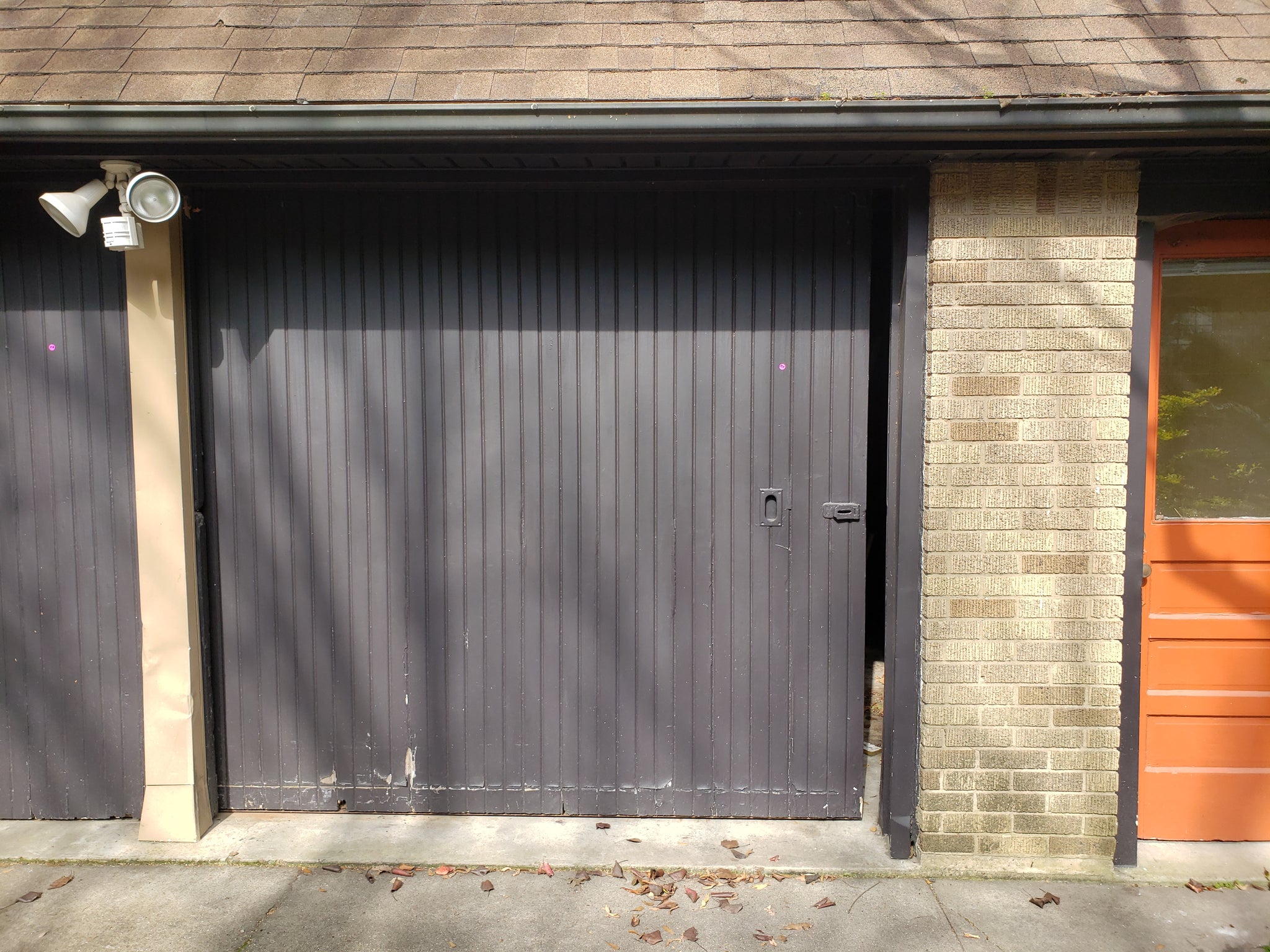 Solid Wood Barn Door Style Garage Doors Repurpose Depot