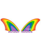 Rainbow Twin Fins