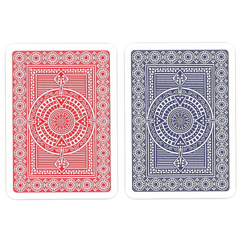 KEM Arrow Red and Blue, Poker Size-Standard Index Playing Cards