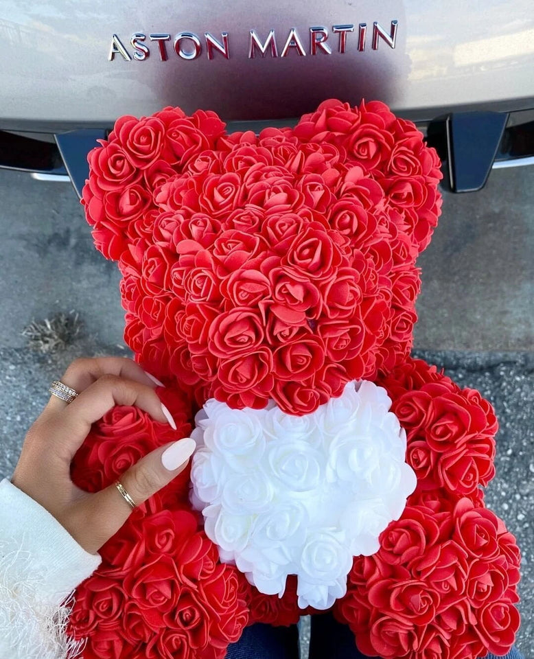 the rose teddy bear