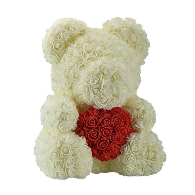 rose bear 40cm