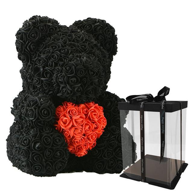 rose bear black